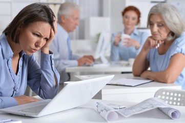 working business people In Office 