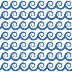 seamless waves background