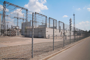 High-voltage station