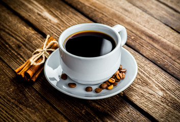 Coffee cup and saucer