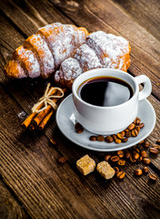 Coffee cup and saucer