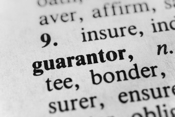 Obraz premium Guarantor
