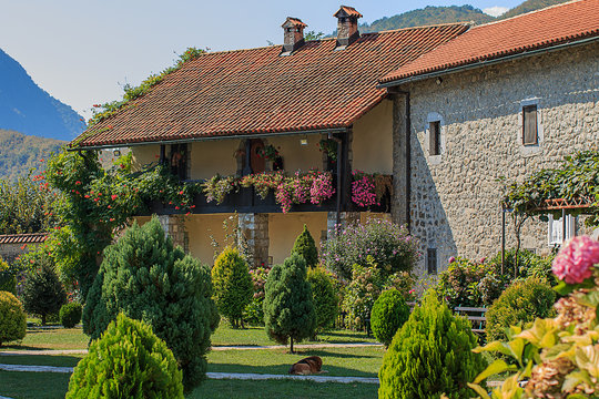 In Moracha Monastery, Montenegro