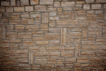 Old brown wall