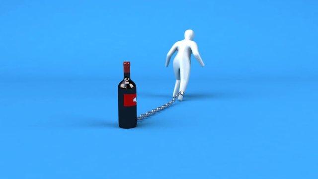 Alcoholism - 3D Animation