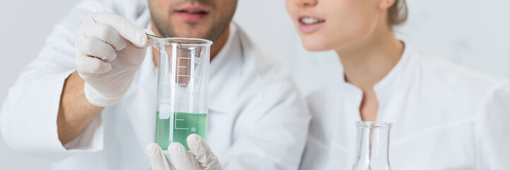 Working on innovative chemical formula