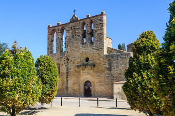 Sant Esteve Church in Peratallada, Spain
