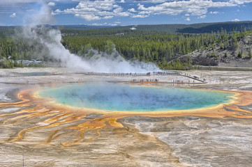 Grand Prismatic Spring, Yellowstone National Park