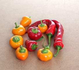 pepper paprika ,organic vegetable, food concept
