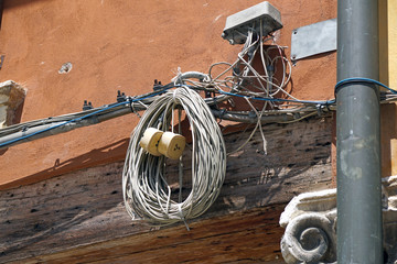 urban telephone cables