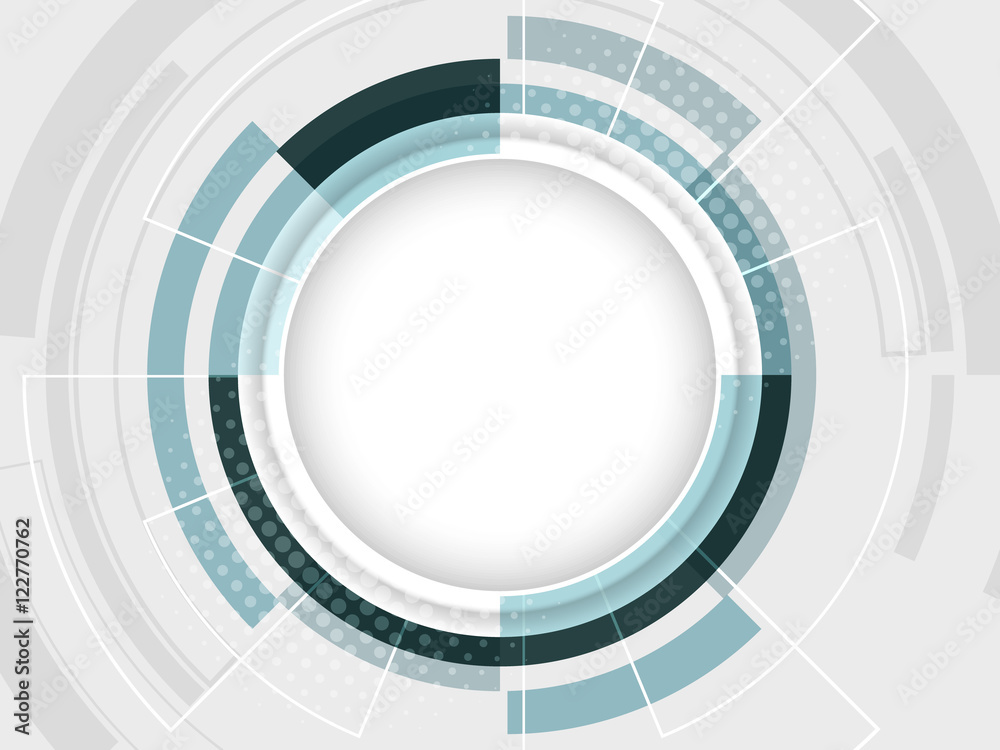 Poster abstract background with stripe for your text. vector illustration with circular pattern.