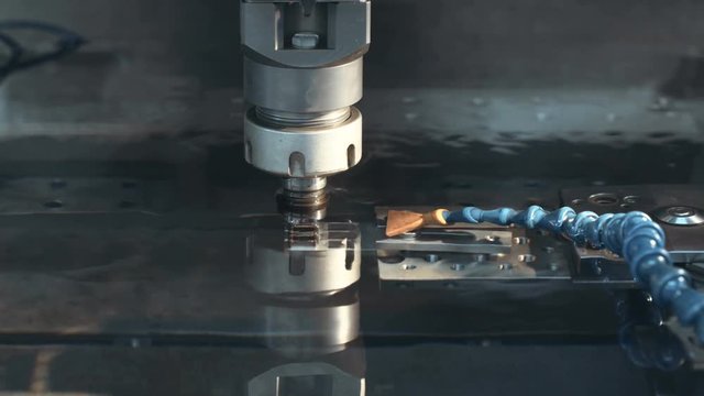 Manufacturing of precision metal parts using electrical discharge machine