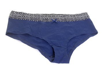 blue woman panties