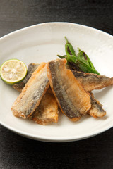 秋刀魚の竜田揚げ