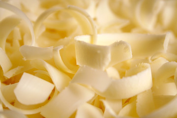 Large soap shavings.