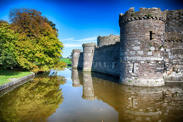 Beaumaris Castle  Anglesey Wales © WebStudio
