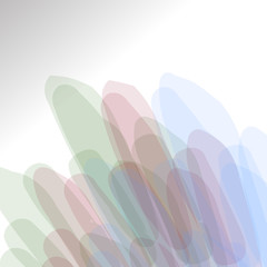 White background with gradients