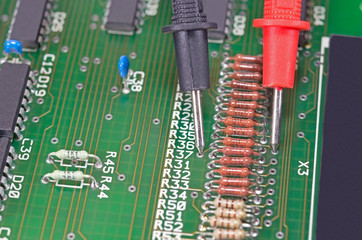 Multimeter,Resistors, electronic