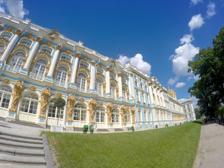 Fototapeta premium Katherine's Palace hall in Tsarskoe Selo (Pushkin), Russia