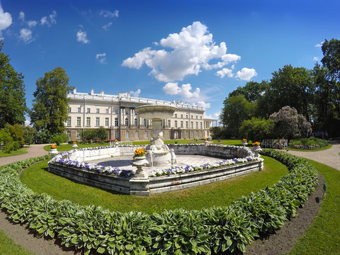 the Zubov wing of the Big palace. Catherine Park. Pushkin (Tsarskoye Selo). Petersburg