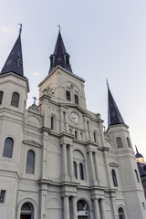 Fototapeta na wymiar Catedral de San Luis, Nueva Orleans
