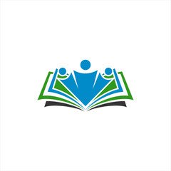 logo education school books