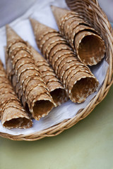 Ice cream cones