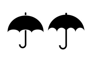 Simple umbrella icon © Arcady