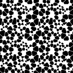 Abstract geometric black and white hipster fashion polygon background pattern