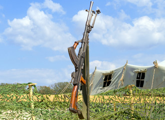 Anti aviation machine-gun