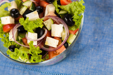 Delicious greek salad