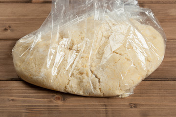 Raw Shortcrust Pastry. Cooking Process Of Pie Or Cake. Preparati