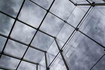 Modern glass roof