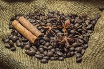 coffee beans and cinnamon 5