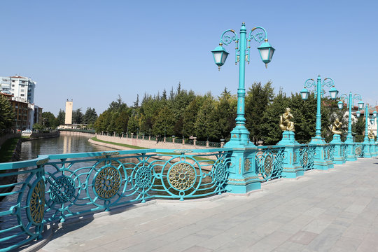 Porsuk River in Eskisehir