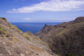 Fototapeta na wymiar Kanaren Kanarische Inseln La Gomera