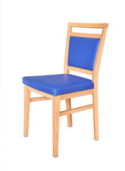 Wooden padded chair