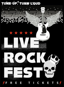 Rock fest poster