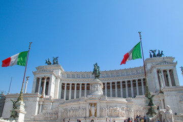 Fototapeta na wymiar Rome - Vittoriano