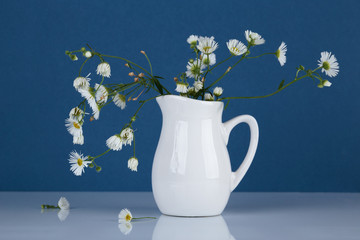 Wild flowers in a vase
