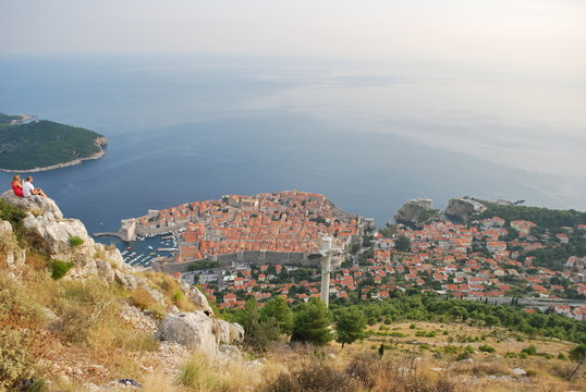 Srd hill and the view of Dubrovnik