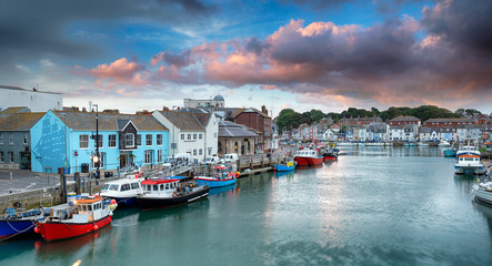 Weymouth in Dorset - obrazy, fototapety, plakaty