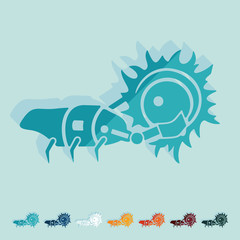 Flat design: nanobot