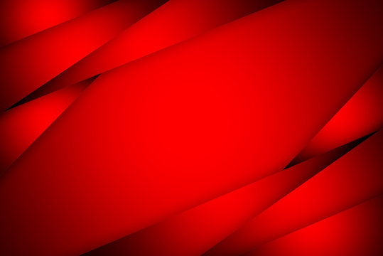 abstract red and black background with smooth gradient radial blur, blank space for text
