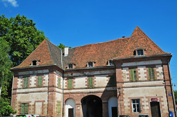 Selestat, Alsazia - la Porta di Strasburgo, Francia