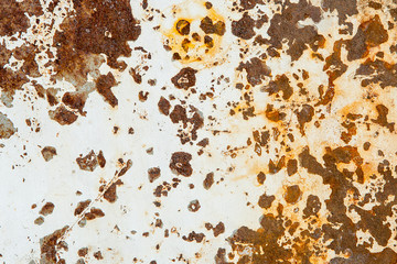 Rusty iron textured