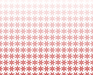 simple gradient background of snowflakes