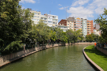 Porsuk River in Eskisehir