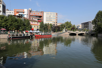 Porsuk River in Eskisehir