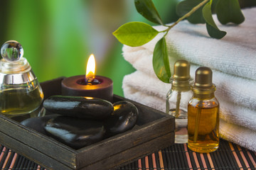 tools and accessories for spa treatments